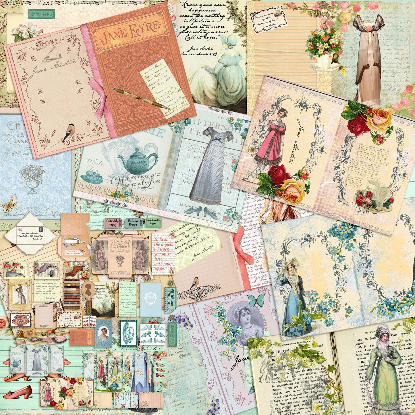 Jane Austen Journal Pages - 7441