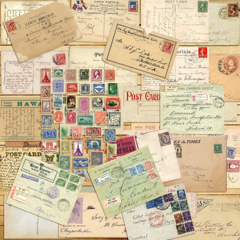 Antique Mailing Ephemera - 7433