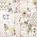 Mad About Sewing Journal Paper Pack - 7198 - EZscrapbooks Scrapbook Layouts Journals, Sewing
