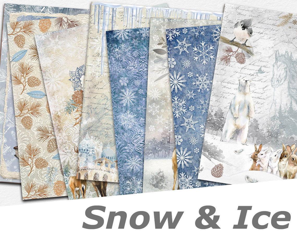 Snow & Ice Paper Pack - 7268
