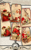 Santa Tags - 9027 - EZscrapbooks Scrapbook Layouts Christmas